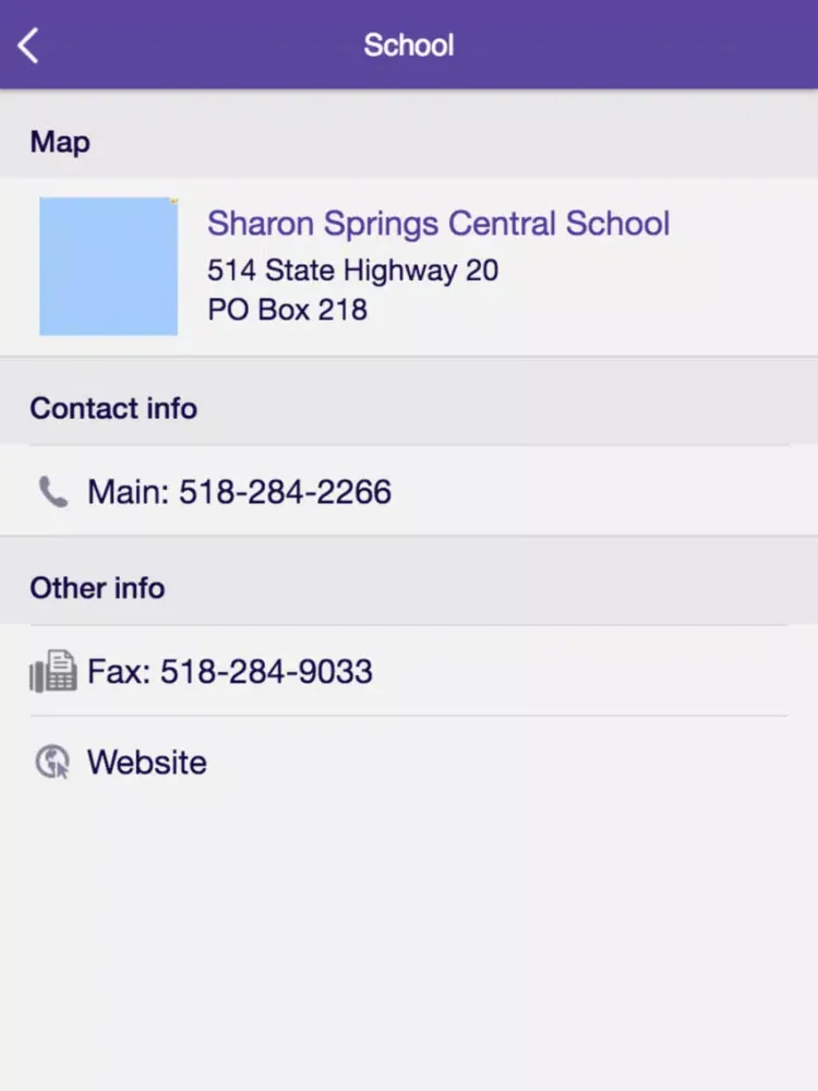 Sharon Springs Central School iPad  স্ক্রিনশট