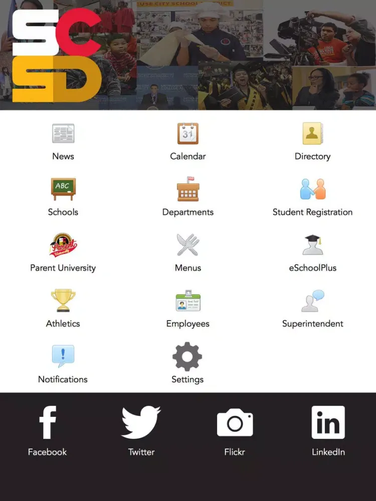 Syracuse City School District iPad  Screenshots