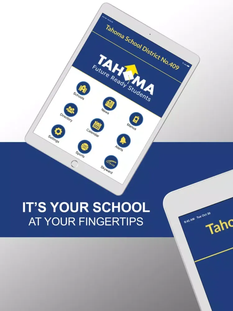 Tahoma School District 409 iPad  Screenshots