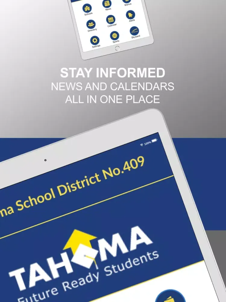 Tahoma School District 409 iPad  Screenshots