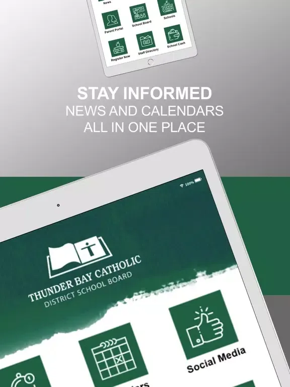 Thunder Bay Catholic DSB iPad  Screenshots