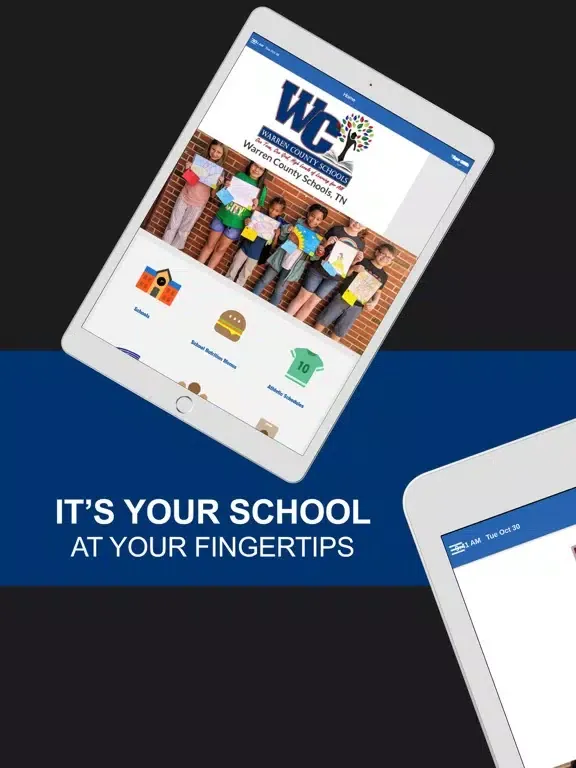 Capturas de pantalla de Warren County Schools, TN iPad 