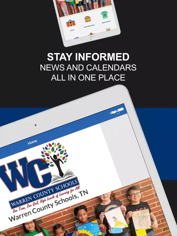 Capturas de pantalla de Warren County Schools, TN iPad 
