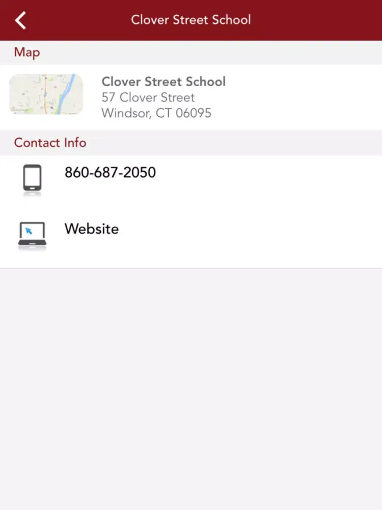 Screenshot di Windsor Public Schools iPad 