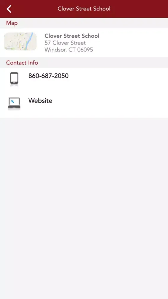 Screenshot di Windsor Public Schools