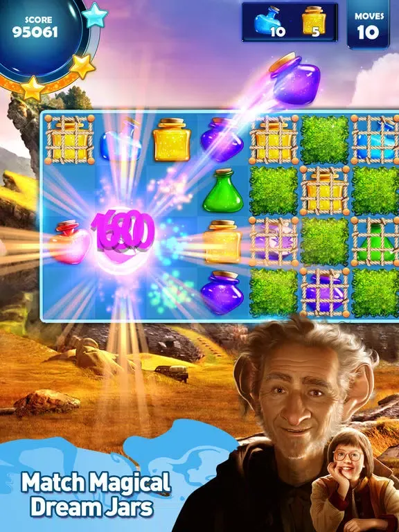 Tangkapan layar The BFG Game iPad 