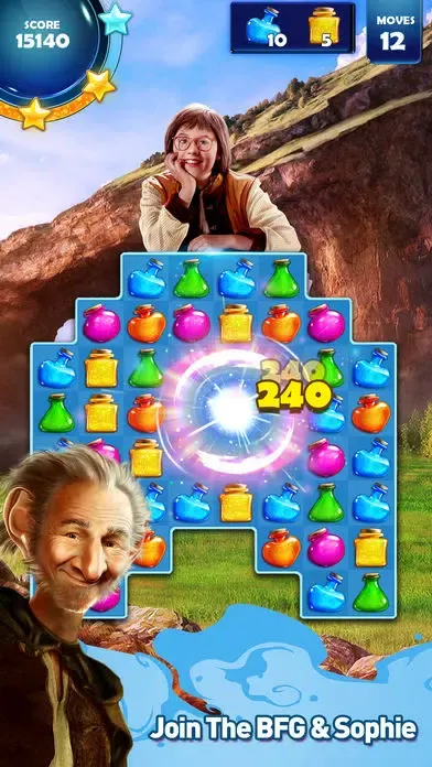 Tangkapan layar The BFG Game