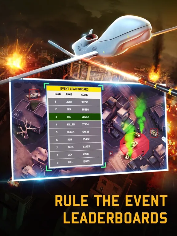 Tangkapan layar Drone : Shadow Strike 3 iPad 