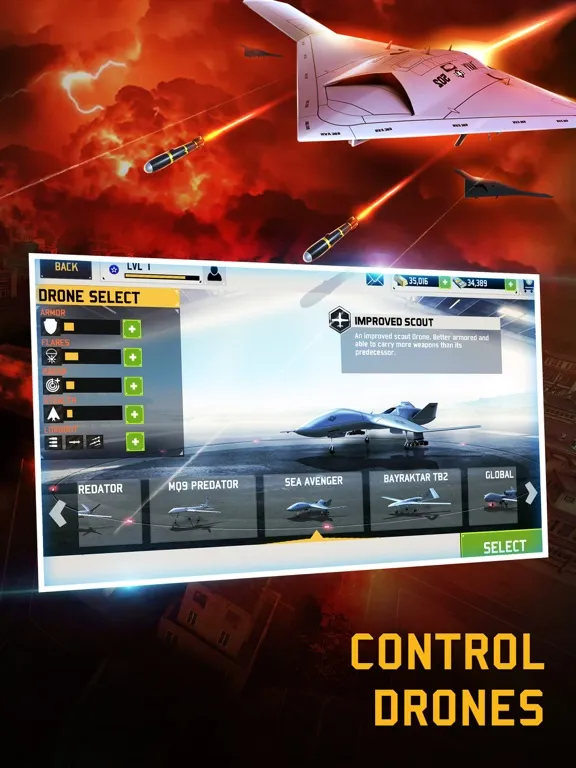Tangkapan layar Drone : Shadow Strike 3 iPad 