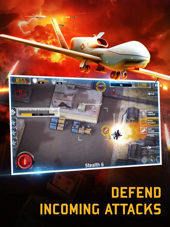 Tangkapan layar Drone : Shadow Strike 3 iPad 