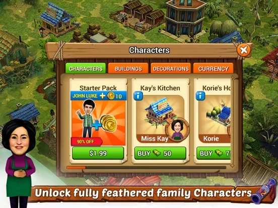 Capturas de tela do Duck Dynasty ® Family Empire iPad 