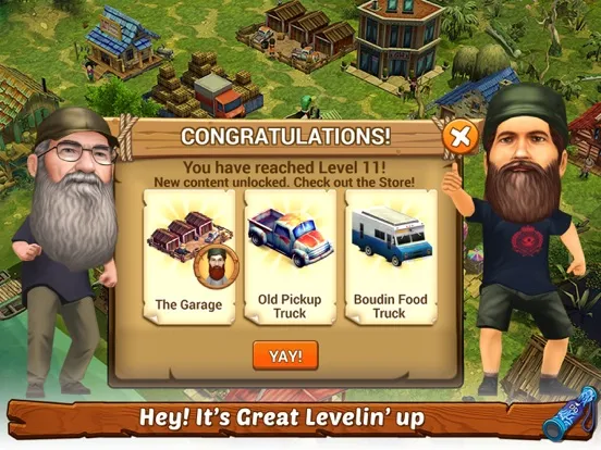 Capturas de tela do Duck Dynasty ® Family Empire iPad 
