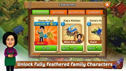 Capturas de tela do Duck Dynasty ® Family Empire