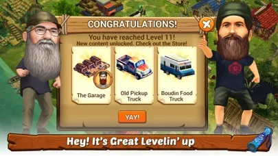 Capturas de tela do Duck Dynasty ® Family Empire