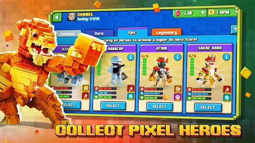 Super Pixel Heroes 스크린샷