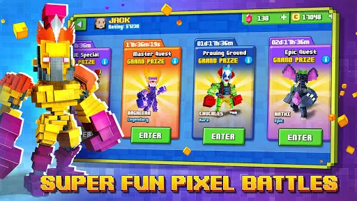 Super Pixel Heroes 스크린샷