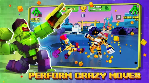 Super Pixel Heroes 스크린샷