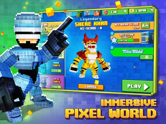 Super Pixel Heroes iPad 应用截图