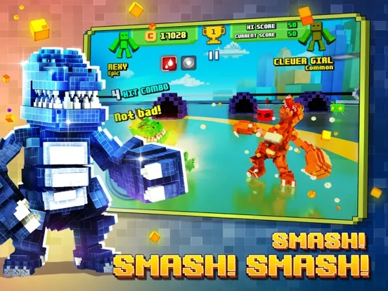 Super Pixel Heroes iPad 应用截图