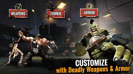 Captures d'écran de Zombie Ultimate Fighting Champ