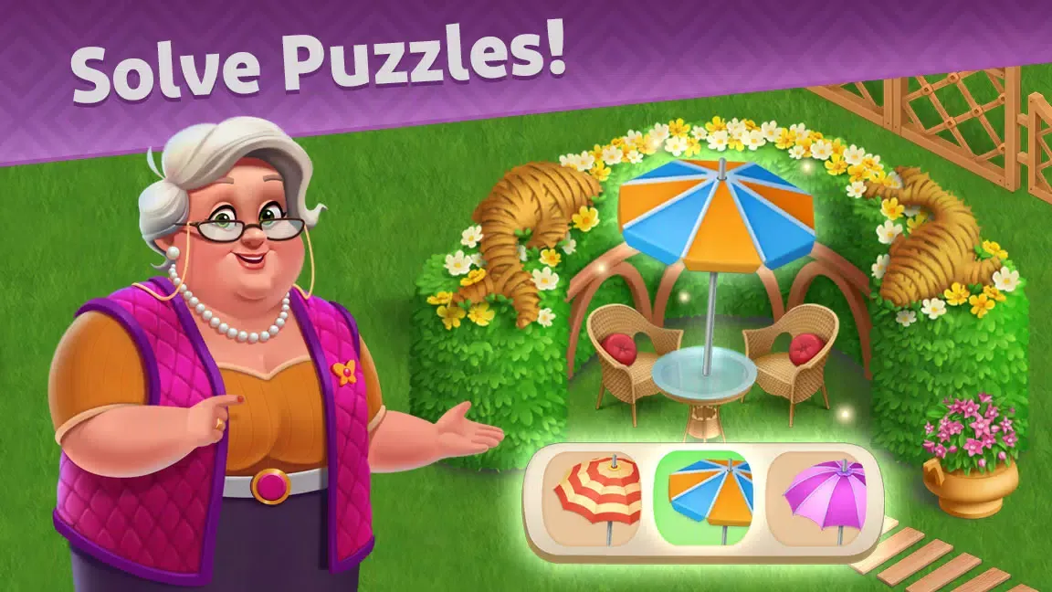 Penny's Garden : Blast Games スクリーンショット