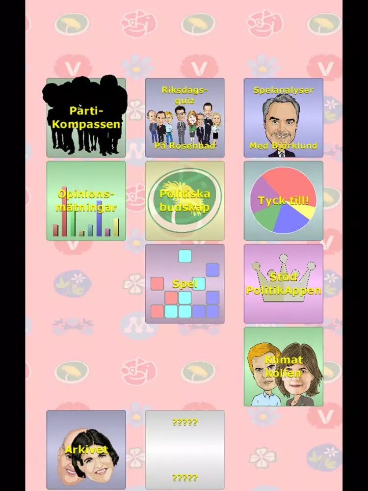 PolitikAppen iPad 应用截图
