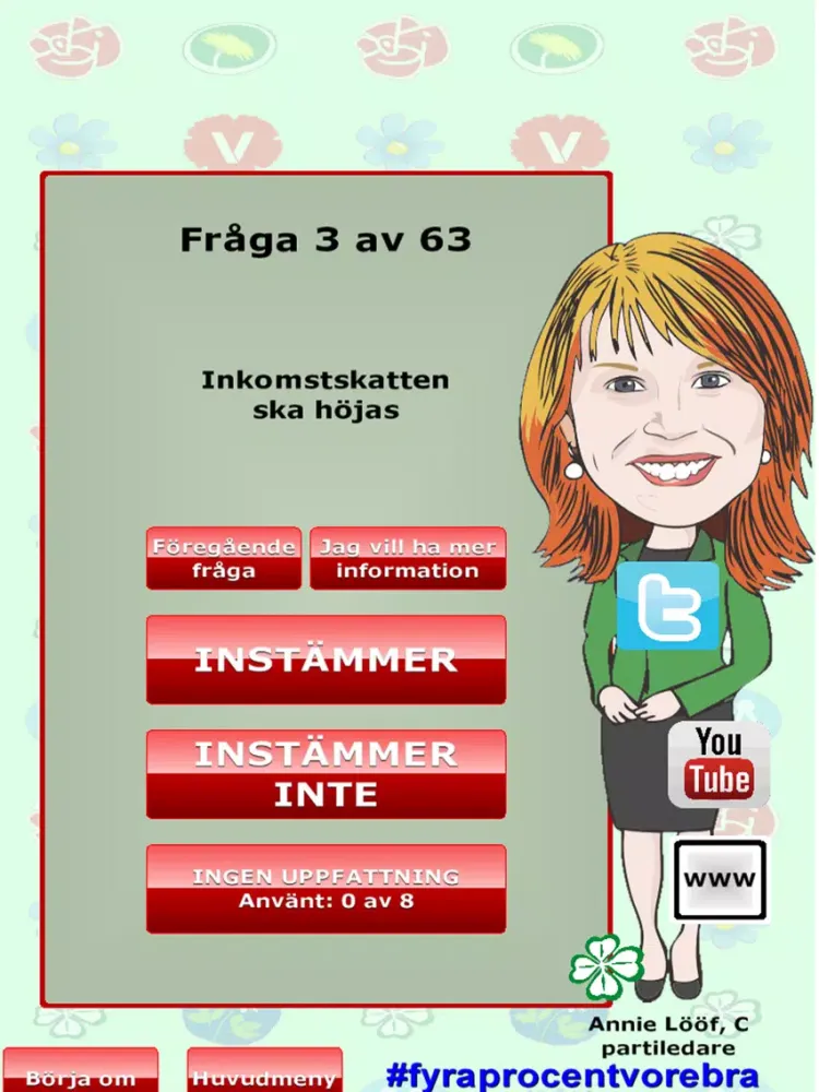 PolitikAppen iPad 应用截图