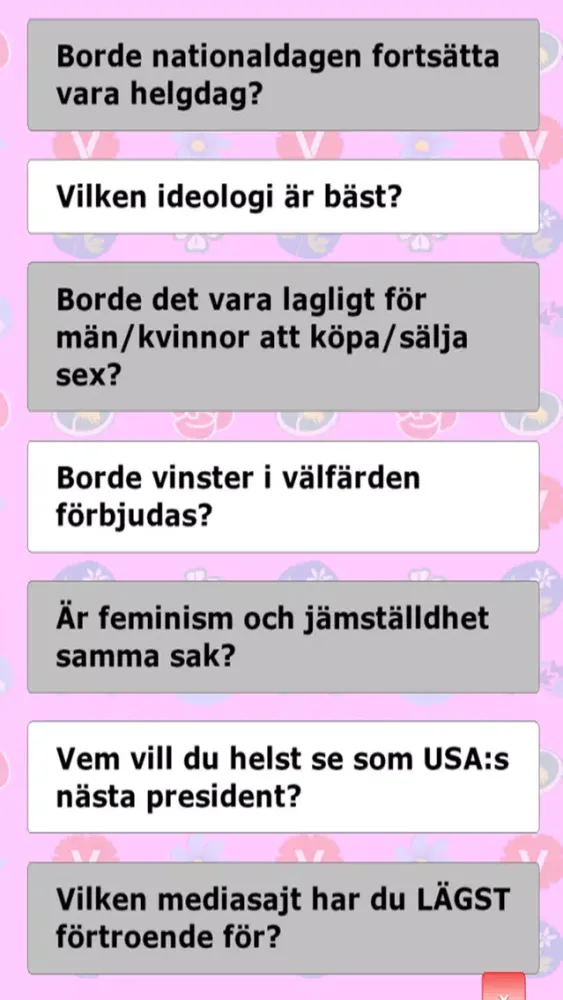 PolitikAppen应用截图
