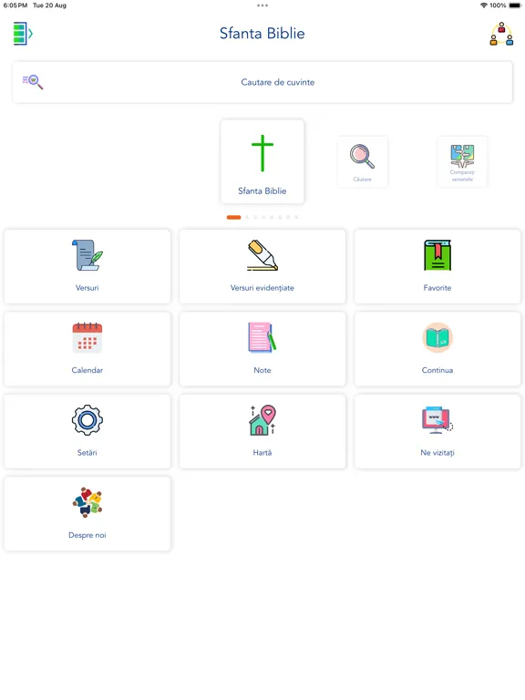 Romanian Bible Offline iPad  Screenshots