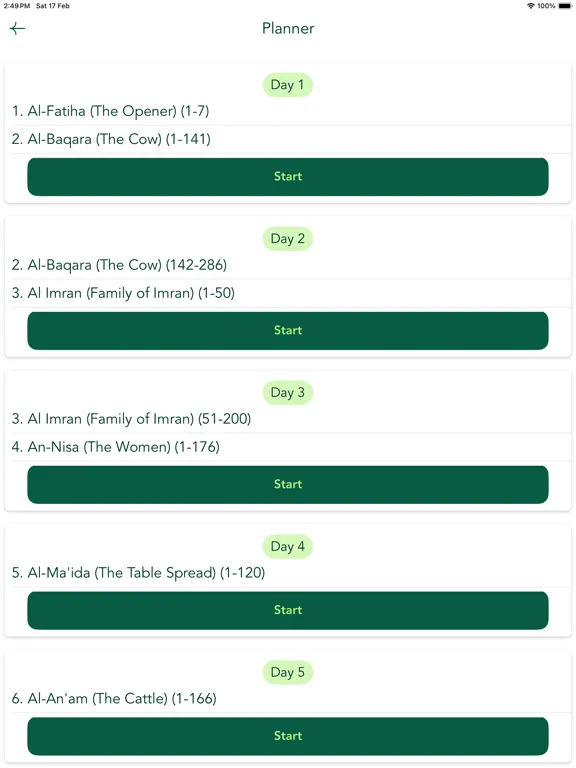 Capturas de pantalla de Holy Quran - All iPad 
