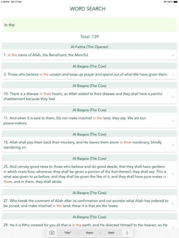 Capturas de pantalla de Holy Quran - All iPad 