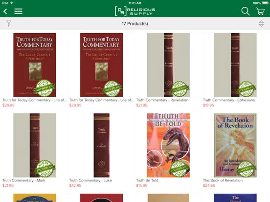 تصاویر Religious Supply Center Bookstore iPad 
