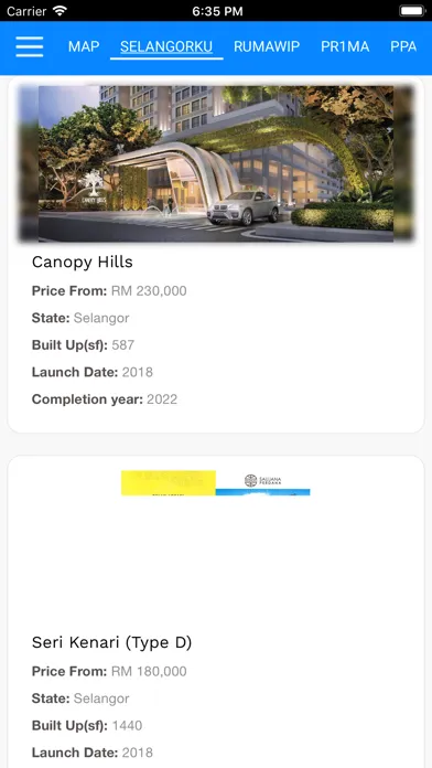 Rumah Murah PR1MA PPA1M Myhome Screenshots