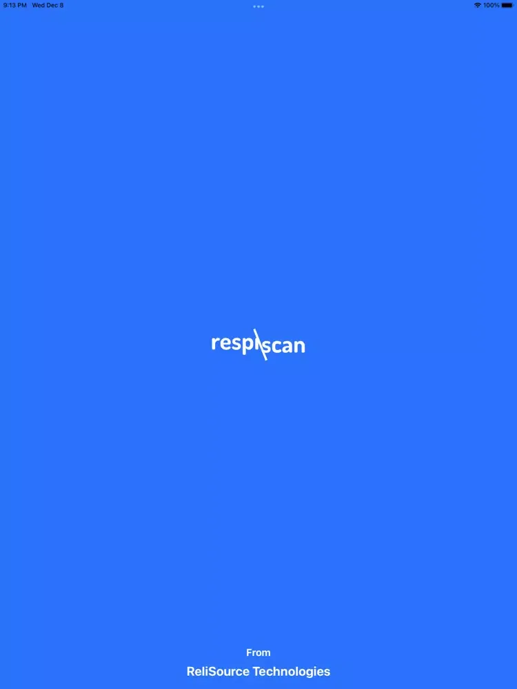 RespiScan iPad  سکرین شاٹس