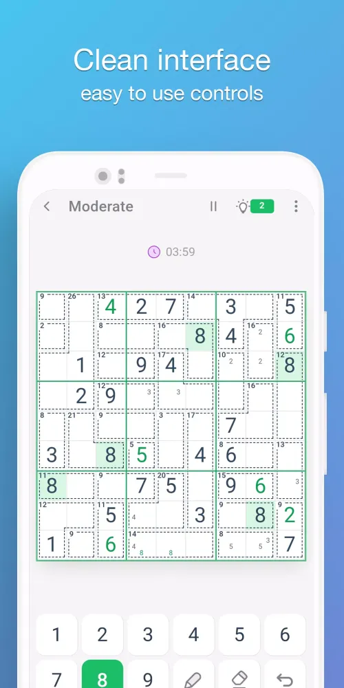 Zrzuty ekranu Killer Sudoku