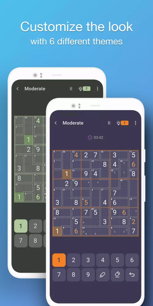 Zrzuty ekranu Killer Sudoku
