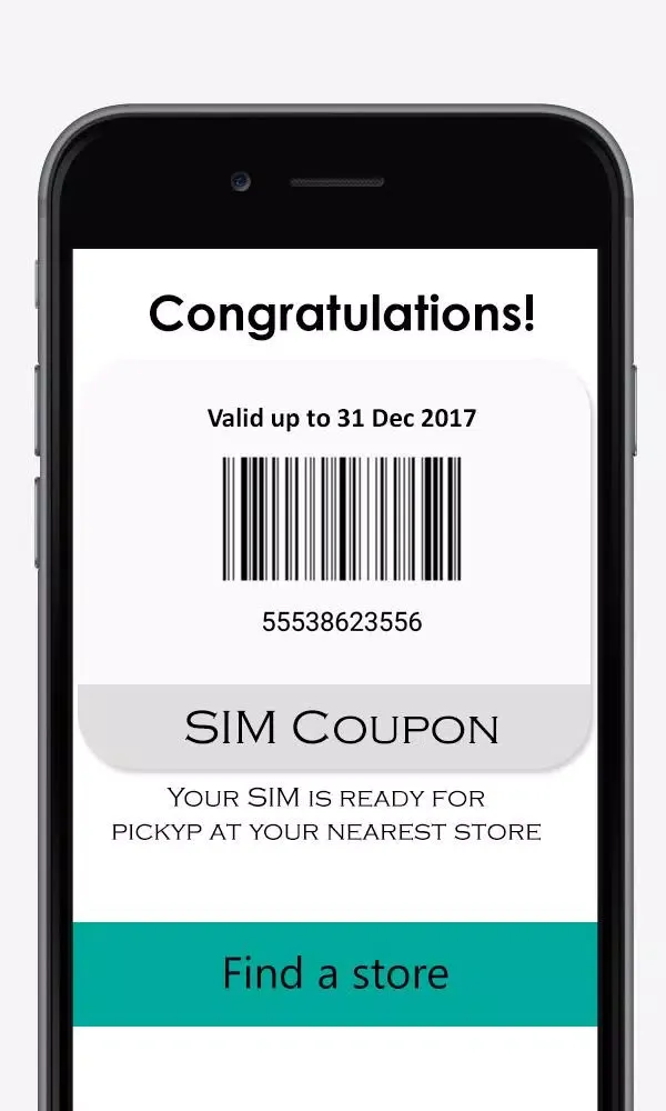 Jio Barcode Generate Screenshots