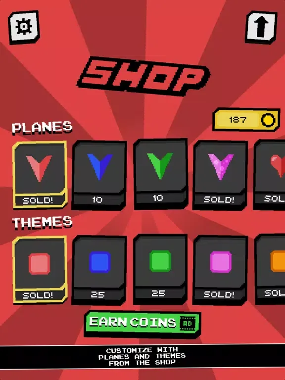 Gami Planes: Dodge and Weave iPad  Ekran Görüntüleri