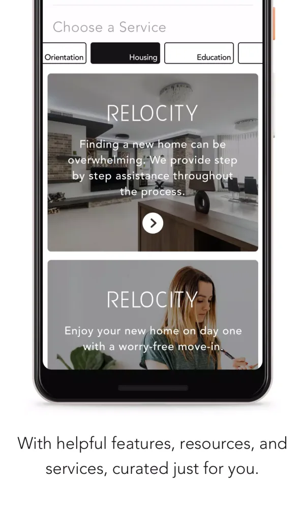 Relocity Screenshots