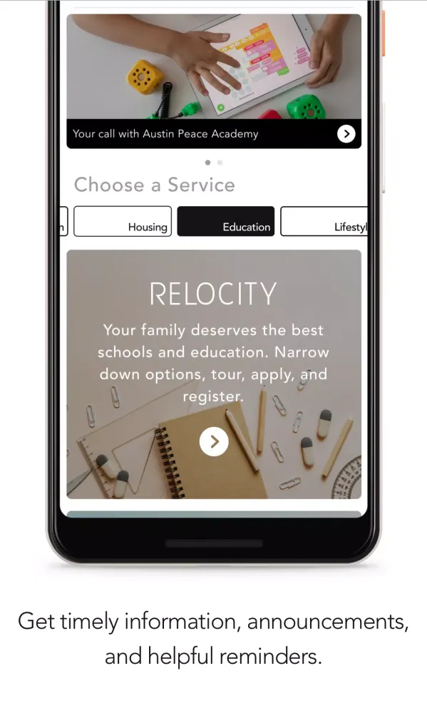Relocity Screenshots