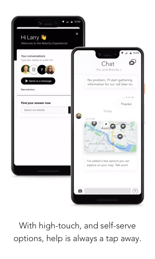 Relocity Screenshots