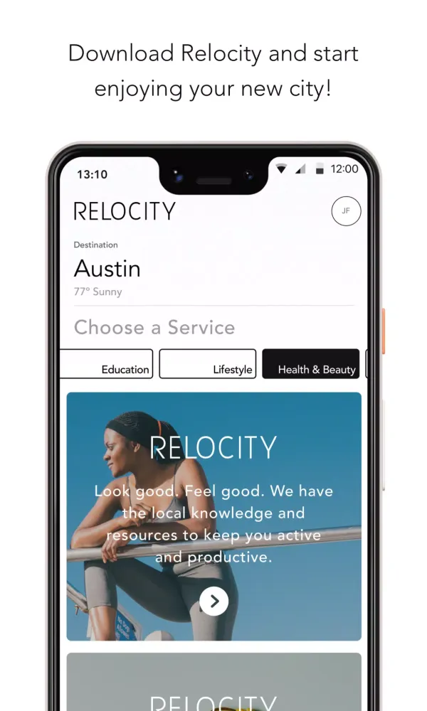 Relocity Screenshots