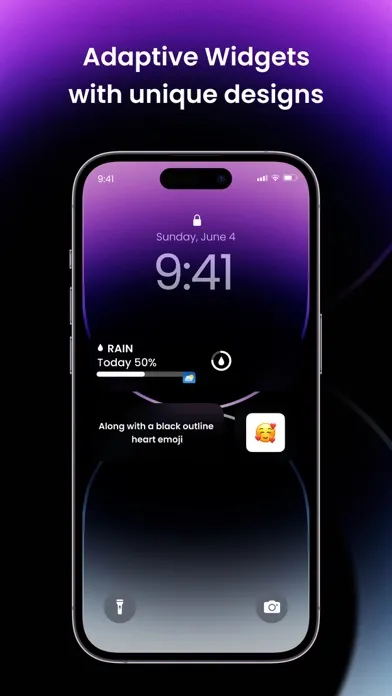 Affirmation widget - ReLock Screenshots