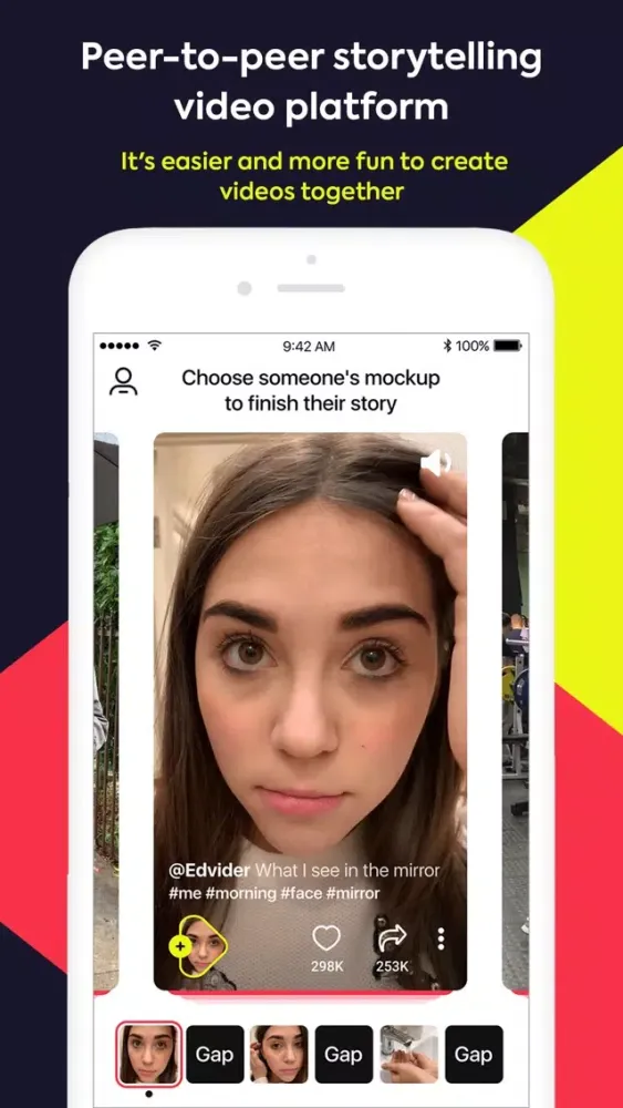 Zrzuty ekranu MashApp: Fill in the gaps