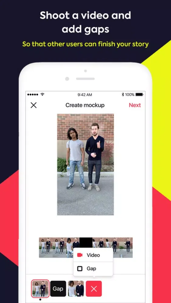 Zrzuty ekranu MashApp: Fill in the gaps