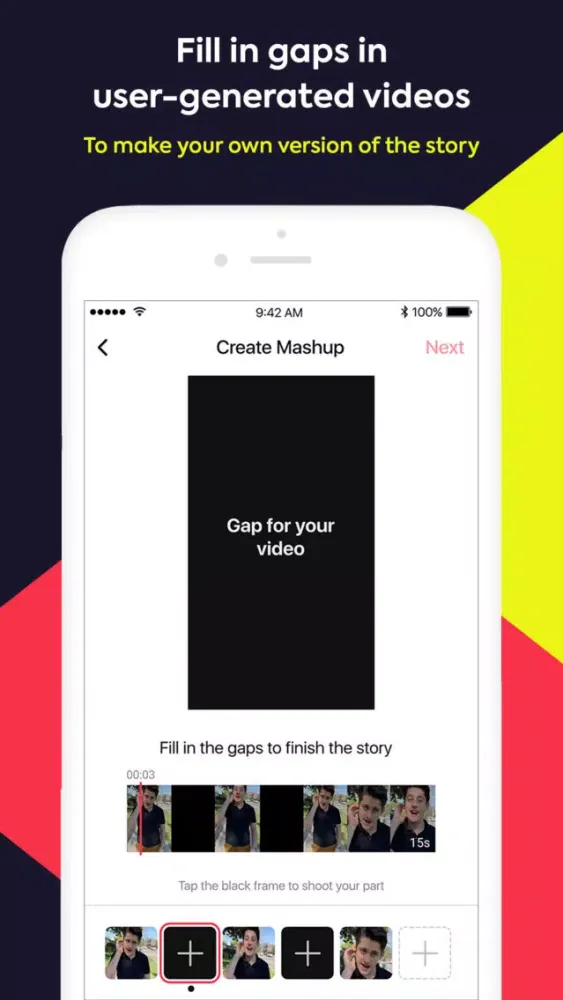 Zrzuty ekranu MashApp: Fill in the gaps