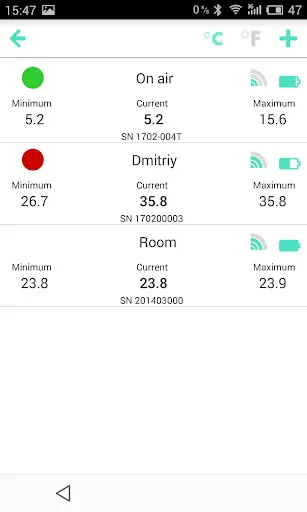 Screenshot di THERMOMETER RELSIB