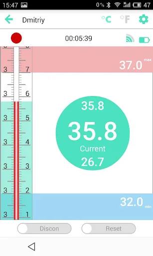 Screenshot di THERMOMETER RELSIB