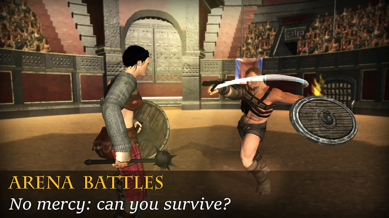 Tangkapan layar Gladiators
