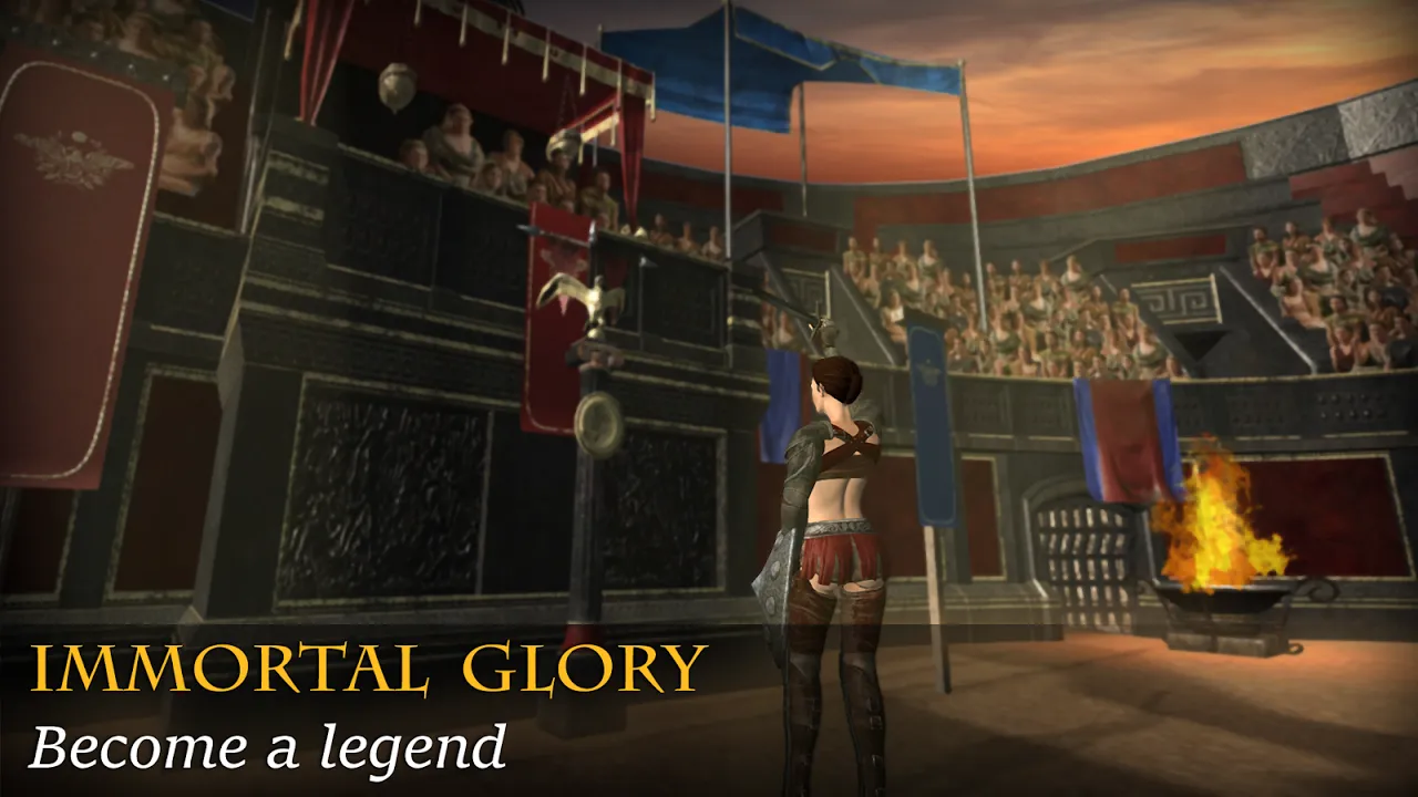 Tangkapan layar Gladiators